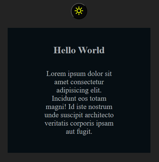 dark/light mode