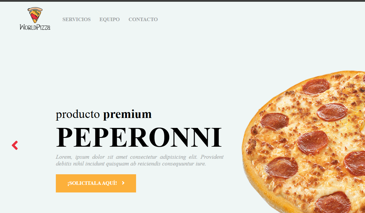 World Pizza Web